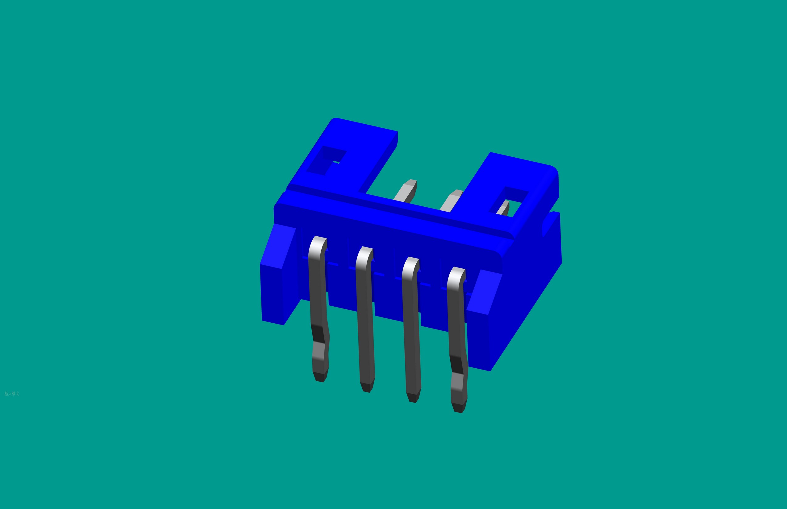 PH-4QA（有保護(hù)腳）藍(lán)色，普通PA66