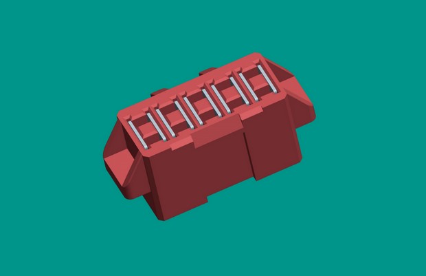 2.0mm跳線帽紅色（14號帽子）