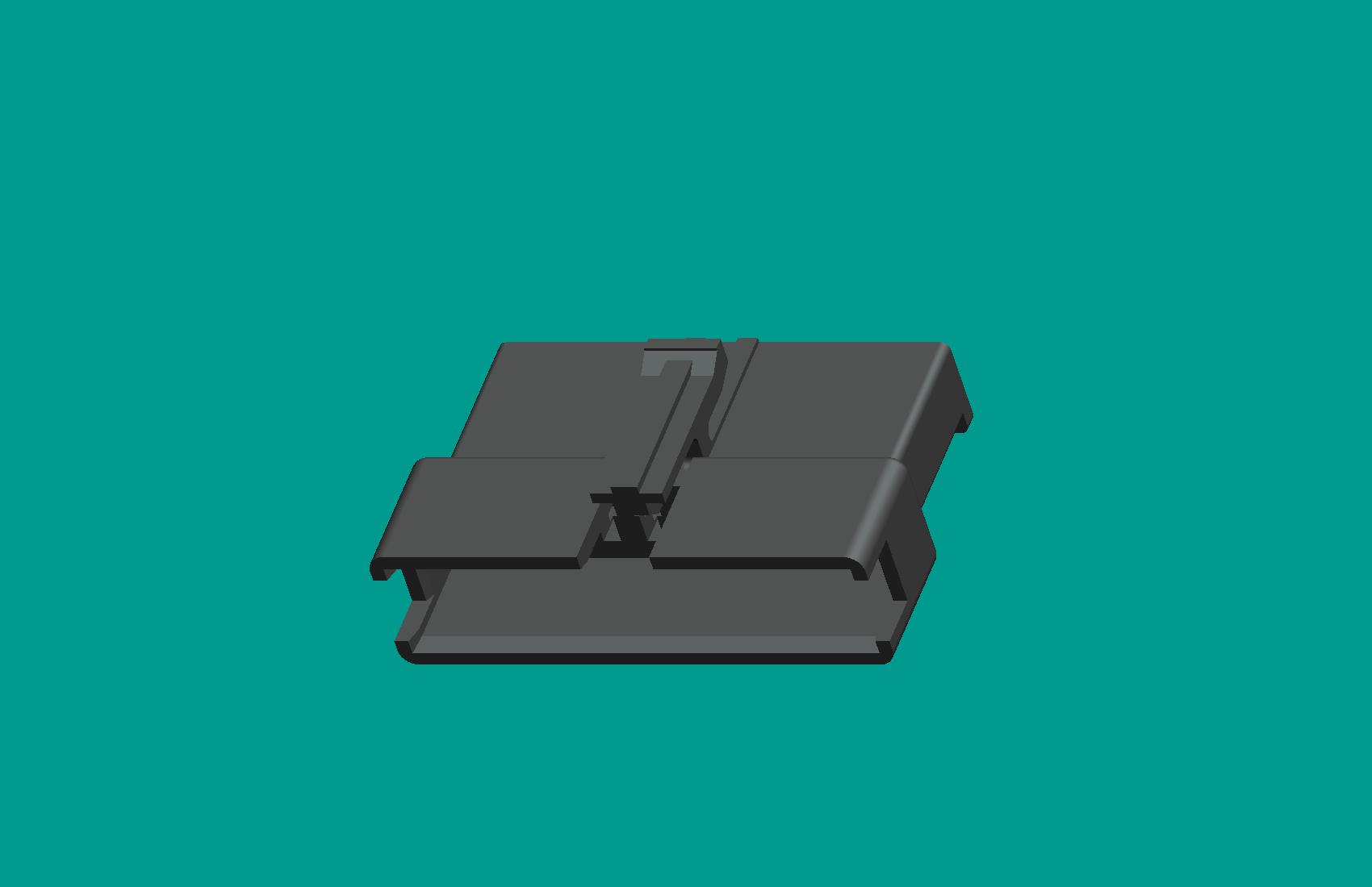 SMR-10孔塑殼C型插座/黑色/