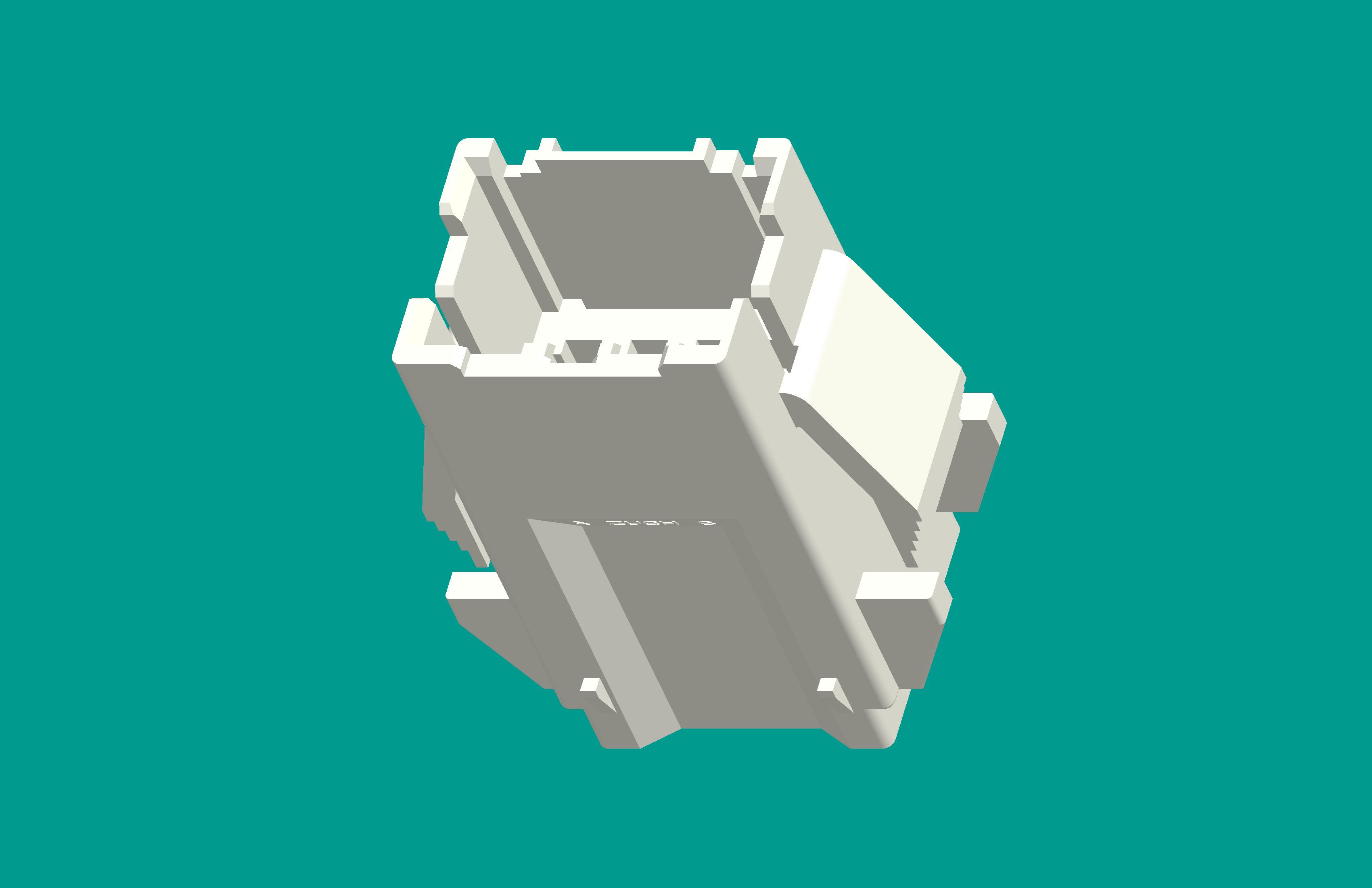 XAD-2×4RB PA66普通-白色-包裝