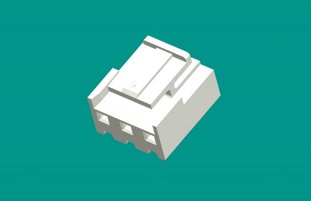 VH-3Y帶槽鎖片型白色-高灼熱絲(GF0)