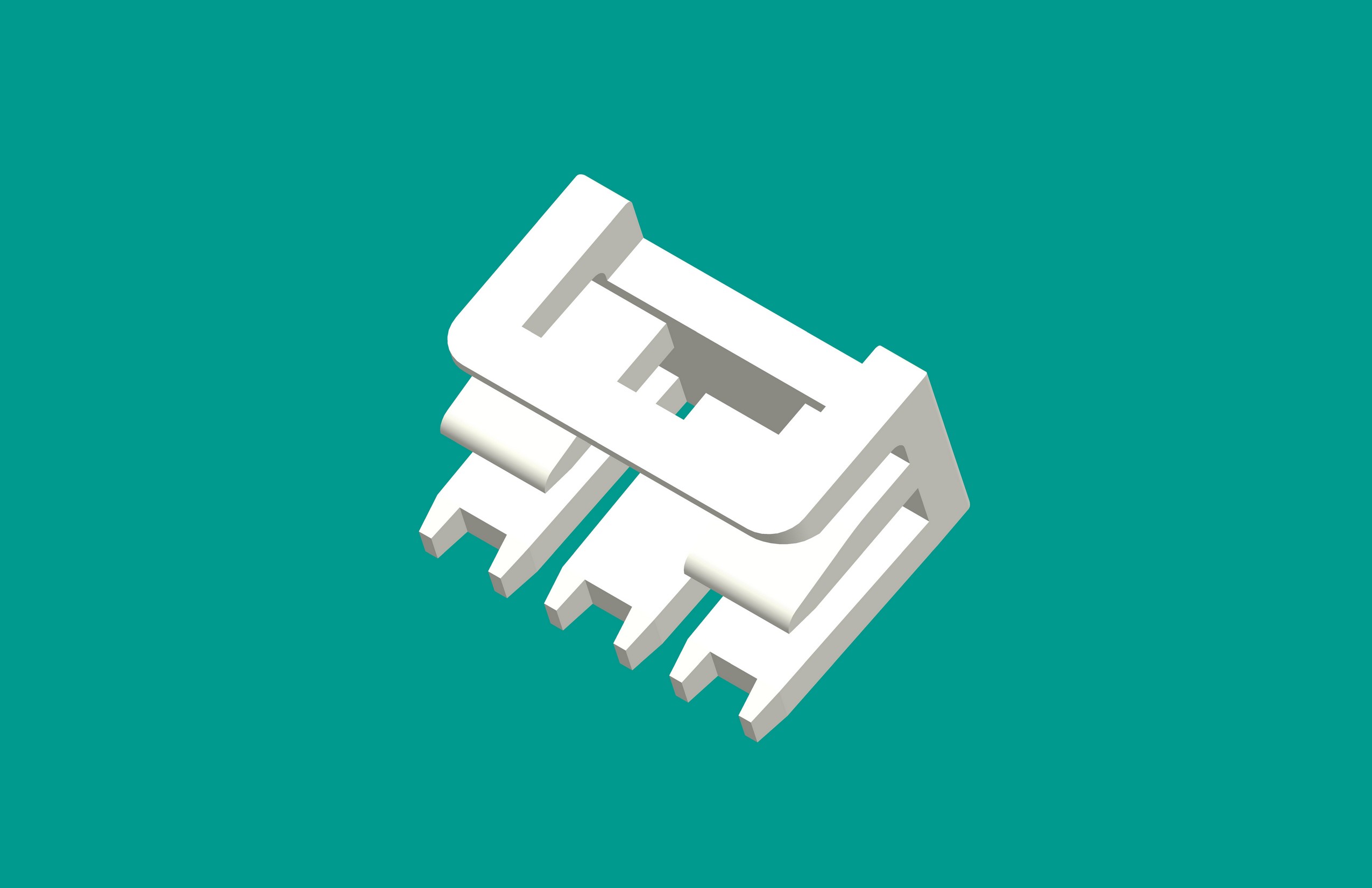 VH帶槽鎖片-3S白色