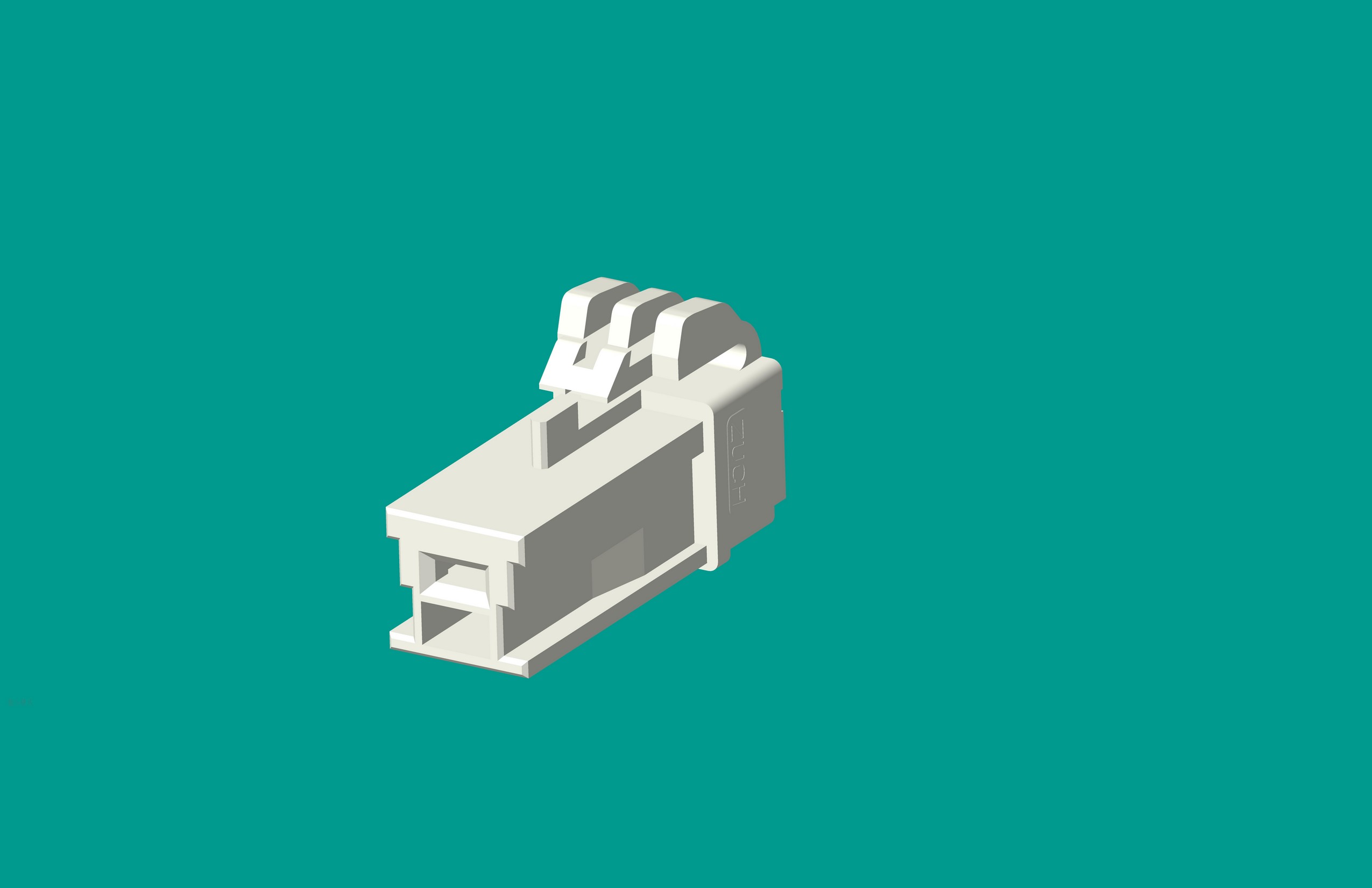 DF22-1P插頭/白色/