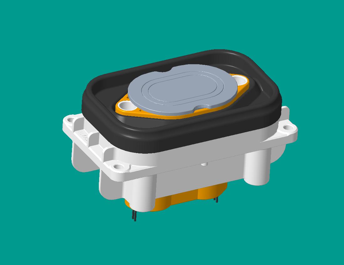 換電車端連接器總成（億威）50mm2，垂直出線